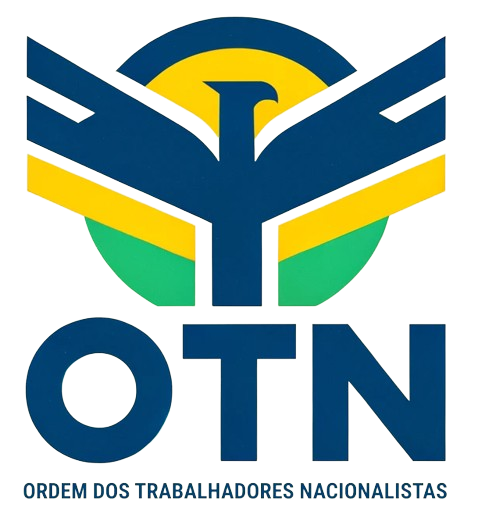 Simbolo da ordem dos trabalhadores nacionalistas, uma harpia ao centro abrindo as asas